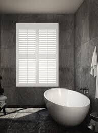 UK window shutters for the bathrooms